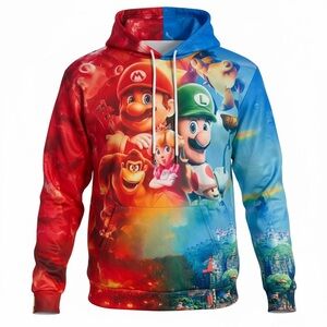 Colorful Graphic Hoodie